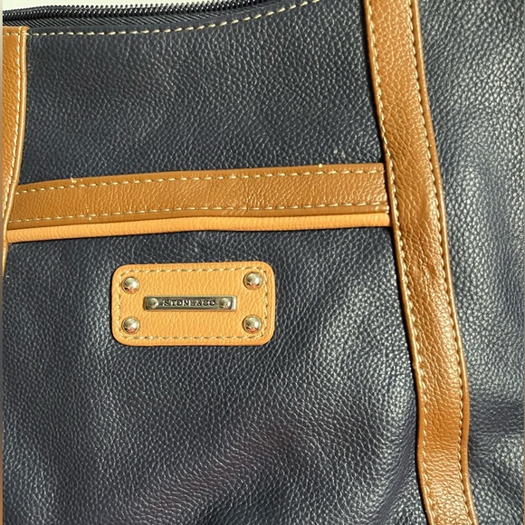 Stone & Co. Navy Shoulder Bag - Picture 5 of 9